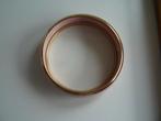 Pink and gold (geen echt goud) toned bangle armband, Handtassen en Accessoires, Armbanden, Ophalen of Verzenden, Gebruikt, Roze