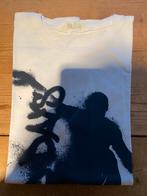 T-shirt, Kleding | Heren, T-shirts, Ophalen, Maat 48/50 (M), Wit, Zo goed als nieuw