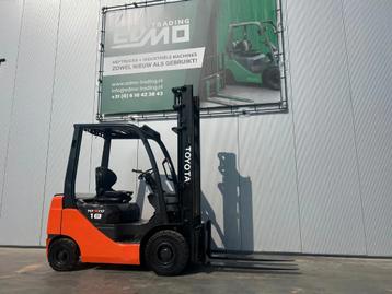 Toyota 02-8FDf18 Diesel Heftruck (bj 2017) beschikbaar voor biedingen