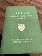 Jaguar MK2 3.4 en 3.8 litre handboek, Enlèvement ou Envoi