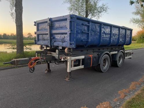 2006 Floor Container oplegger/ 20 kuubs container, Auto's, Vrachtwagens, Bedrijf, Aanhangers en Opleggers, Overige brandstoffen