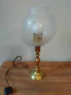 lampje met koperen voet, Antiek en Kunst, Ophalen