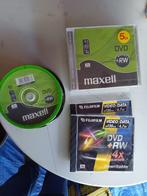 Blanco 32-delige DVD RW, Computers en Software, Beschrijfbare discs, Nieuw, Dvd, Ophalen of Verzenden