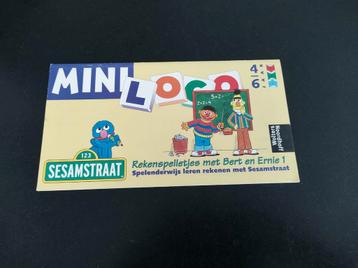 Mini Loco Sesamstraat, Noordhoff, heel goede staat, Enlèvement ou Envoi, Comme neuf, Compter