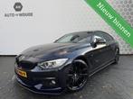 BMW 4serie Gran Coupé 430i High Executive M sport Maxton 20, Auto's, Achterwielaandrijving, Gebruikt, Zwart, Leder