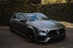 Mercedes-Benz A 45 AMG S 4-Matic+ PANO/VENTILATED/PERFSEAT, Auto's, USB, 4 cilinders, Leder, Zilver of Grijs