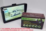 7 inch Camper, Auto GPS met Bedrade Achteruitrijcamera Set., Nieuw