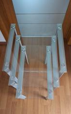 tables gigognes, Maison & Meubles, Verre, 50 à 100 cm, Carré, Enlèvement