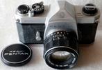 Pentax Spotmatic; SP 500 en Spotmatic F met Takumar 55 mm, Ophalen of Verzenden, Gebruikt, Spiegelreflex, Pentax