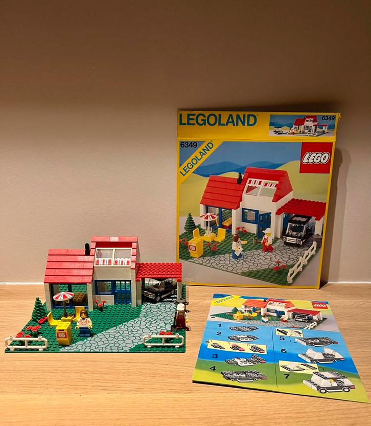 Lego vintage legoland vacation house (6349), Kinderen en Baby's, Speelgoed | Duplo en Lego, Lego, Ophalen of Verzenden