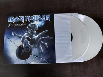 IRON MAIDEN - SEVENTH tour  USA - 2 lp WIT vinyl beschikbaar voor biedingen