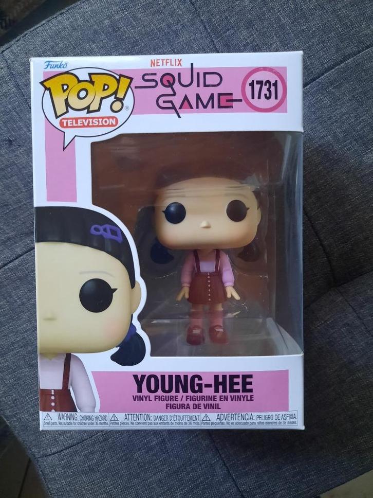 Funko Pop! Squid Game – Young-Hee 1731, Verzamelen, Poppetjes en Figuurtjes, Zo goed als nieuw, Ophalen