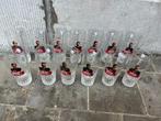 24 bierglazen rode duivels Jupiler # all in red - wk2016, Ophalen of Verzenden, Jupiler
