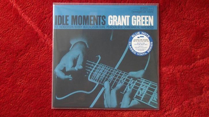 GRANT GREEN - Idle Moments LP, CD & DVD, Vinyles | Jazz & Blues, Comme neuf, Jazz, 1960 à 1980, 12 pouces, Enlèvement ou Envoi