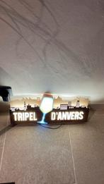 Licht reclame Tripel danvers., Ophalen of Verzenden, Zo goed als nieuw, Lichtbak of (neon) lamp