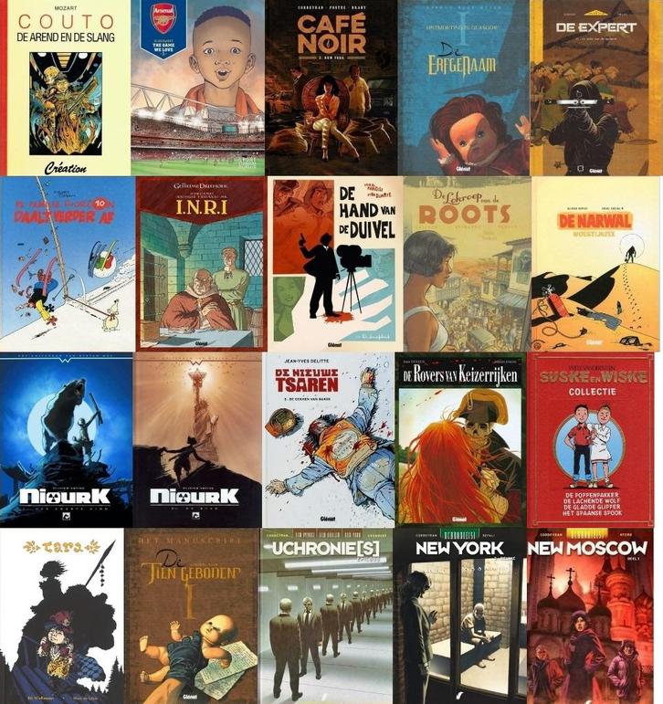 20 Hardcover strips, Boeken, Stripverhalen, Zo goed als nieuw, Meerdere stripboeken, Ophalen