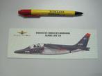 boekenwijzer ALPHA JET Belgian Air Force, Enlèvement ou Envoi, Armée de l'air, Photo ou Poster