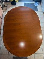 Magnifique table à manger ovale extensible en merisier, Antiquités & Art, Enlèvement