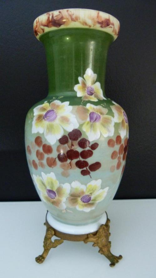 Antieke opaline vaas, Antiquités & Art, Antiquités | Vases, Enlèvement