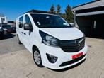 Opel vivaro 1.6CDTI 2015 dubbelcabine, Auto's, Wit, Leder, Bedrijf, Te koop