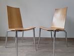 6 Olly Tango stoelen Philippe Starck in gebruikte staat, Huis en Inrichting, Stoelen, Ophalen, Gebruikt, Metaal, Vijf, Zes of meer stoelen