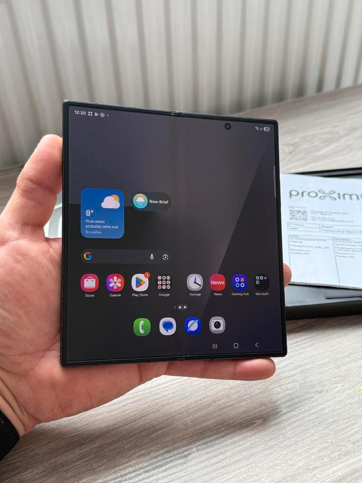 Samsung Galaxy Z Fold 7, 256GB en très bon état. Vd/ech, Télécoms, Téléphonie mobile | Samsung, Comme neuf, Galaxy Z Fold, 256 GB
