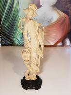 Chinese dame met vogels, Antiek en Kunst, Ophalen