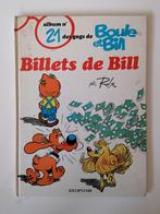 Boule et Bill - Billets de Bill - DL1987 EO (Comme neuf), Comme neuf, Une BD, Enlèvement ou Envoi, Roba