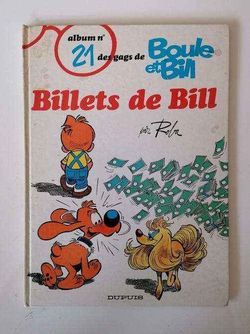 Boule et Bill - Billets de Bill - DL1987 EO (Comme neuf), Boeken, Stripverhalen, Zo goed als nieuw, Eén stripboek, Ophalen of Verzenden