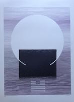 MICHEL SEUPHOR / HEXAGRAMMES YI-KING / ZW-W LITHO / 75x55cm, Antiek en Kunst, Ophalen of Verzenden