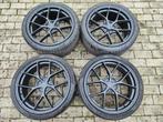 JR SL-01 met Pirelli Pzero zomerbanden, Auto-onderdelen, Banden en Velgen, 19 inch, Gebruikt, Velg(en), Ophalen of Verzenden