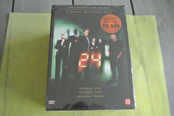 coffret dvd 24h chrono saison 1-2-3 neuf sous cello