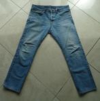 Te koop gedragen blauwe spijkerbroek van H&M (maat: 36)., Vêtements | Hommes, Comme neuf, Bleu, Enlèvement ou Envoi, H&M