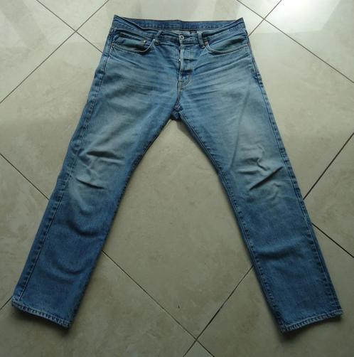 Te koop gedragen blauwe spijkerbroek van H&M (maat: 36)., Vêtements | Hommes, Jeans, Comme neuf, W36 - W38 (confection 52/54)
