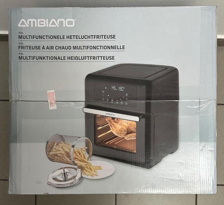 Friteuse XXL à air chaud multifonction Neuf, Electroménager, Fours, Neuf, Autoportant, Air chaud, Enlèvement