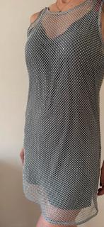 Nieuwe korte jurk met strass steenjes . Pull&Bear, Ophalen, Maat 38/40 (M)