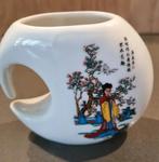 Magnifique vase japonais moderne en porcelaine, Enlèvement ou Envoi