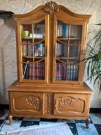 Lichte eikenhouten boekenkast, Huis en Inrichting, Kasten | Buffetkasten, Ophalen, Zo goed als nieuw, Eikenhout