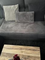 Zetel U vorm antraciet, Ophalen, Zo goed als nieuw, Stof
