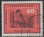 1959 - RDA - Oiseaux indigènes [Michel 703] + BERLIN, RDA, Affranchi, Envoi
