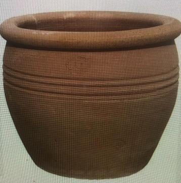 gezocht: terracotta of stenen bloempotten te geef, Enlèvement, Utilisé, Terracotta