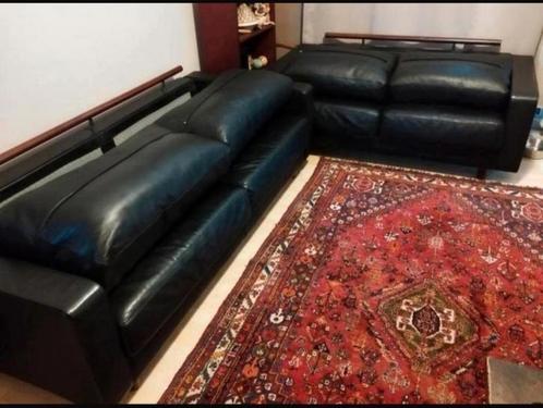 2 CANAPÉS GYFORM (3p+2P) Cuir Très Épais / Prestige, Huis en Inrichting, Zetels | Zetels, Gebruikt, Hout, Leer