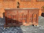 Teak houten koloniale Dressoir, Ophalen, Gebruikt, Koloniaal, Teakhout