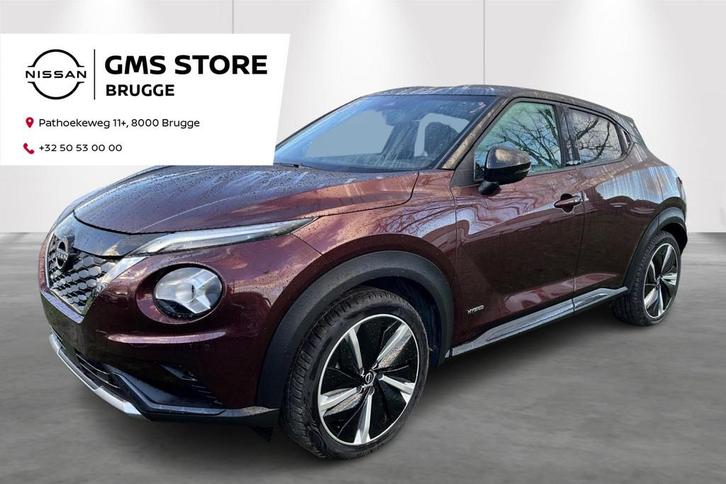 Nissan Juke 1.6 Hybrid 145 N-Design, Auto's, Nissan, Bedrijf, Te koop, Juke, Airconditioning, Alarm, Bluetooth, Centrale vergrendeling