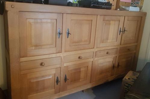 Superbe meuble artisanale en chêne massive, Huis en Inrichting, Kasten | Buffetkasten, Gebruikt, 100 tot 150 cm, 200 cm of meer