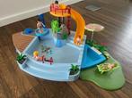 Playmobil openluchtzwembad met glijbaan, Ophalen, Zo goed als nieuw, Complete set
