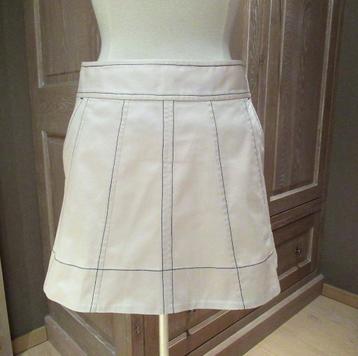 Nieuwe écru katoenen InWear rok, mt 36, Neuf, Taille 36 (S), Blanc, Inwear