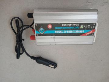 12v/220v 300watt spanningsomvormer  beschikbaar voor biedingen