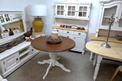 Beaux ensembles de meubles ruraux blancs : table à manger, Maison & Meubles, Tables | Tables à manger, Comme neuf, Chêne, Pin