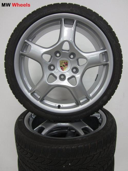 Porsche 19 inch Origineel velgen 911 997 2 - 2S winterbanden, Auto-onderdelen, Banden en Velgen, Banden en Velgen, Winterbanden